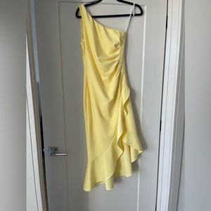 Yellow Cocktail Dress